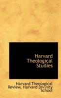 Harvard Theological Studies 111098135X Book Cover
