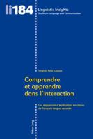 Comprendre et apprendre dans l'interaction 3034314515 Book Cover