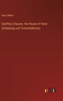 Geoffrey Chaucer, the House of Fame (Einleitung und Textverhältniss) (German Edition) 3368646435 Book Cover