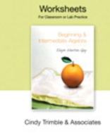 Beginning and Intermediate Algebra Worksheets 0136030874 Book Cover