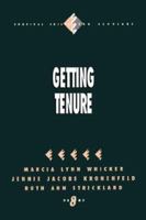Getting Tenure 0803953038 Book Cover