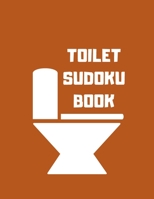 Toilet Sudoku Book: 8,5" X 11" 100 Hard Sudoku Puzzles With Solutions 1074068858 Book Cover