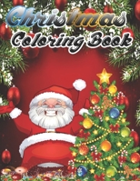 Christmas Coloring Book: An Adult Coloring Book with Fun, Easy, and Relaxing Designs (Volume 1) 1671111192 Book Cover