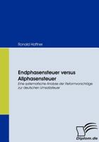 Endphasensteuer Versus Allphasensteuer 3836667886 Book Cover