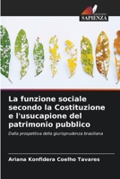 La funzione sociale secondo la Costituzione e l'usucapione del patrimonio pubblico: Dalla prospettiva della giurisprudenza brasiliana (Italian Edition) B0CL895RCN Book Cover