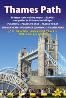Thames Path, Thames Head to Woolwich (London) & London to Thames Head (Trailblazer British Walking Guides): Thames Head to Woolwich (London) & London ... Planning, Places to Stay, Places to Eat 1912716275 Book Cover