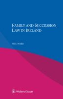Family and Succession Law in Ireland 9403521104 Book Cover