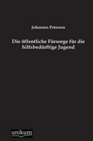 Die Offentliche Fursorge Fur Die Hilfsbedurftige Jugend 3737201137 Book Cover