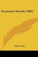 Economic Sociale (1905) 116813773X Book Cover