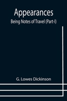Appearances: Being Notes of Travel 935539845X Book Cover