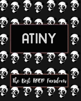 ATINY The Best KPOP Fandom: Best KPOP Gift Fans Cute Panda Monthly Planner 8x10 Book 110 Pages Book 1707934568 Book Cover