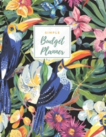 Simple Budget Planner: 12 Month Budget Planner Money Saving Challenge Monthly Bill Tracker Simple Budget Tracker Expense Tracker Happy Planner Notebook Monthly Money Goals Tracker 1697573339 Book Cover