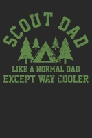 Notebook: Scout Dad Dot Grid 6x9 120 Pages 1700935623 Book Cover