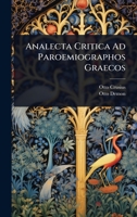 Analecta Critica Ad Paroemiographos Graecos 1023654245 Book Cover
