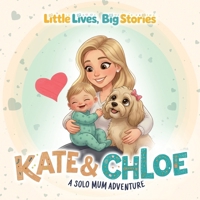 Kate & Chloe - A solo Mum Adventure: A heartwarming picture book about donor conception and family love (Little Lives, Big Stories) B0GSJVL5D4 Book Cover