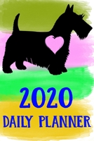 2020 Daily Planner: Scottish Terrier 2020 Daily Planner Calendar Schedule Organizer Appointment Journal Notebook For Scottish Terrier Dog Puppy Owners Lovers 1710118563 Book Cover