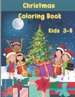 Toddlers Easy Christmas Coloring Book: Simple Fun Large Image for kids age between 3-8. B0BBQLDLYP Book Cover