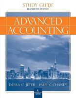 Advanced Accounting, Study Guide with Working Papers in Excel 047059084X Book Cover