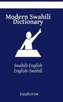 Modern Swahili Dictionary: Swahili-English, English-Swahili 1495938514 Book Cover