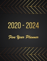 2020-2024 Five Year Planner: 2020-2024 planner. 60 Monthly Schedule Organizer |Agenda Planner For The Next Five Years, Appointment Notebook, Monthly ... Setting (Gold Strip) (2020-2024 calendar) 169528965X Book Cover