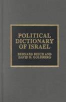 Political Dictionary of Israel 0810837781 Book Cover