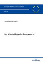 Der Whistleblower Im Beamtenrecht 3631780699 Book Cover