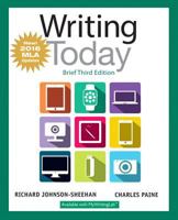 Writing Today, Brief Edition [with MyCompLab Access Code] 0321984749 Book Cover