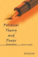 Political Theory and Power 8175962038 Book Cover