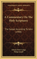A Commentary on the Holy Scriptures 1120112605 Book Cover