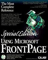 Using Microsoft Frontpage: Special Edition (Using ... (Que)) 0789708213 Book Cover