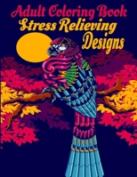 Adult Coloring Book: Stress Relieving Animal Designs Featuring Beautiful Forest Animals, Birds, Unicorn, mermaids and Plants and Wildlife f B0851LZMHX Book Cover