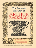 The Fantastic Line Art of Arthur Rackham 048681422X Book Cover