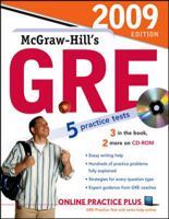 McGraw-Hill's GRE with CD-ROM, 2009 Edition (Mcgraw-Hill's Gre (Book & CD-Rom)) 0071603077 Book Cover
