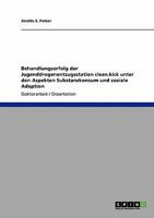 Behandlungserfolg der Jugenddrogenentzugsstation clean.kick unter den Aspekten Substanzkonsum und soziale Adaption 3638946983 Book Cover