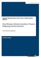 Data Mining to Business Analytics. Finance, Budgeting and Investments: An Evolutionary Approach 3668519633 Book Cover