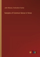 Samples of Common Sense in Verse 3385385202 Book Cover