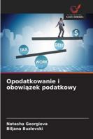 Opodatkowanie i obowiazek podatkowy 6209311415 Book Cover