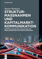 Strukturma�nahmen Und Kapitalmarktkommunikation: Empirische Daten Zum Spruchverfahren 3110768046 Book Cover