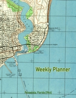 Weekly Planner: Pensacola, Florida (1944): Vintage Topo Map Cover 1656861763 Book Cover