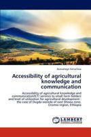 Accessibility of agricultural knowledge and communication 3845401419 Book Cover