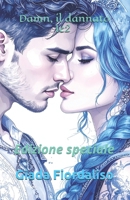 Damn, il dannato 1e2 edizione speciale con sfondi illustrati con bacio tra Damn e Ilera: Edizione speciale (Italian Edition) B0FK3LY4CG Book Cover