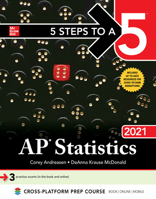 5 Steps to a 5: AP Statistics 2021 1260467163 Book Cover