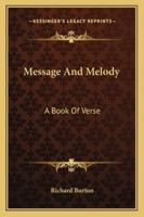 Message and Melody 1162941731 Book Cover