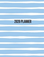 2020 Planner: Daily Weekly Monthly 132 Pages 8.5x11in 1693805081 Book Cover