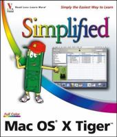 Mac OS X Tiger Simplified 0764599992 Book Cover