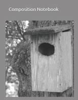 Composition Notebook: Birdhouse themed Composition Notebook 100 pages 8.5" x 11" 1720270112 Book Cover