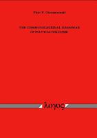 The Communicational Grammar of Political Discourse 3897228386 Book Cover