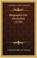 Biographie Der Deutschen 1165928558 Book Cover