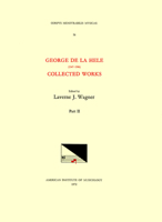 CMM 56 George de la Hele (1547-1586), Collected Works, Edited by Lavern Wagner in 2 Volumes. Vol. II [Missae, Motet, Chanson]: Volume 56 1595511539 Book Cover