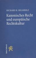 Kanonisches Recht Und Europaische Rechtskultur 3161528956 Book Cover